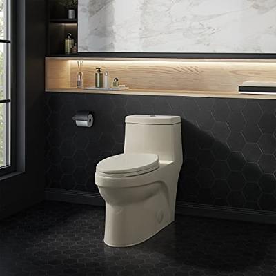 Swiss Madison Sublime II One-Piece Round Toilet Dual-Flush 1.1/1.6 GPF, Matte Black