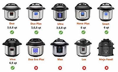 Steam Release Valve Steam Release Handle Replacement Accessories for Instant  Pot Duo/Duo Plus 3, 5, 6 and 8 Quart,Instant Pot Smart Wifi(6 Qt) - Yahoo  Shopping