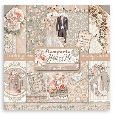 stamperia You & Me 12 X Scrapbooking Paper Pad, Papercrafts, Crafts  Supplies, Scrapbooking, Weeding Double Sided Pad, Floral - Yahoo Shopping