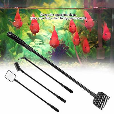 TOPINCN 4 in 1 Aquarium Fish Tank Clean Tool Set Portable Aquarium Cleaning Tool  Set Fish Tank Cleaner Brush Multipurpose Aquarium Cleaning Tool Kit - Yahoo  Shopping