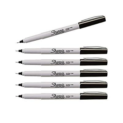 2 Pack) NEW Sharpie Ultra Fine Point Permanent Markers, 2 Black Markers
