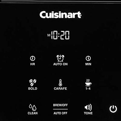 Conair Cuisinart DCC-1170BKW Black Programmable 10 Cup Thermal Coffee Maker  - 120V