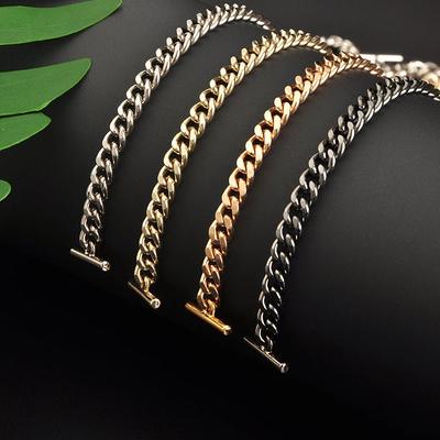 Metal Purse Chain Strap Extender for Accessory Charms,Lengthen Crossbody  Shoulder Handbags Strap(No.1 Silver)