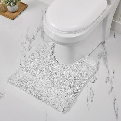 Mainstays Extra Long 17 in. x 40 in. Bath Mat, White 