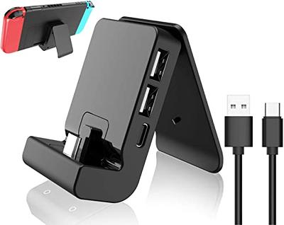 Ponkor Docking Station for Nintendo Switch/Nintendo Switch OLED, Charging  Dock 4K HDMI TV Adapter Charger with USB 3.0 Port Compatible with Official