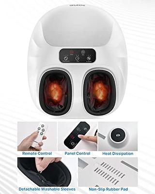 RENPHO Foot Massager Machine with Remote, Electric Shiatsu Foot Massager  with Heat, Deep Kneading, Relieve Plantar Fasciitis and Tired Muscles, Fits