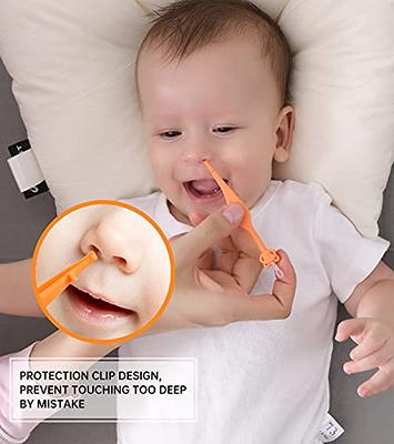 Two Pack 3 in 1 Baby Nose and Ear Gadget, Safe Baby Booger Remover