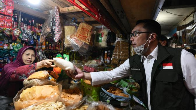 30 kalimat sebab akibat Stok Sembako Aman Ridwan Kamil Belanjalah Sewajarnya dan 