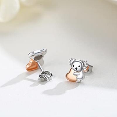 Koala Earrings, Charm Earrings, Koala Gifts, Animal Earrings, Koala  Jewellery, Animal Jewelry, Koala Jewelry, Koala Gift, Koala Bear