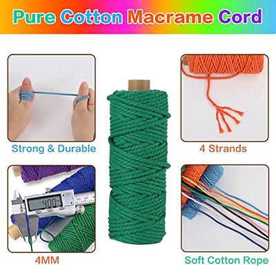  6mm Cotton Macrame Cord/Bulk Knotting Rope : Arts