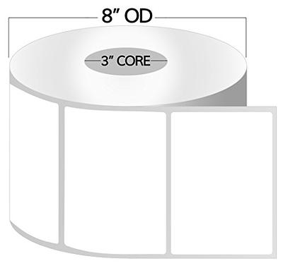 OfficeSmartLabels 1.25 x 1 Direct Thermal Labels, Zebra