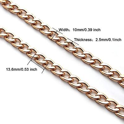 PH PandaHall 2pcs Purse Chain Strap Replacement 7.9 Short Chain Straps  Enamel Flower Charm Purse Handle Extender Decorative Bag Chains Golden  Chain for Purse Handbag Wallet Crossbody Shoulder Bag - Yahoo Shopping