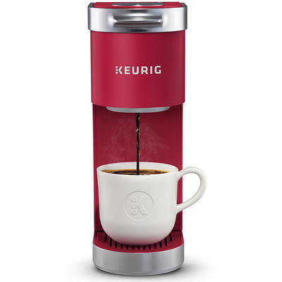 Keurig K-Mini Single Serve K-Cup Pod Coffee Maker, Poppy Red