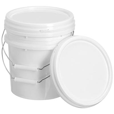 SOLUSTRE 2pcs Empty Bucket Plastic Container Household Cleaner Plastic Cleaner  5L Bucket Small Bucket Cereal Canister Plastic Pail Small Buckets Paint  Bucket Food Fishing Bucket - Yahoo Shopping