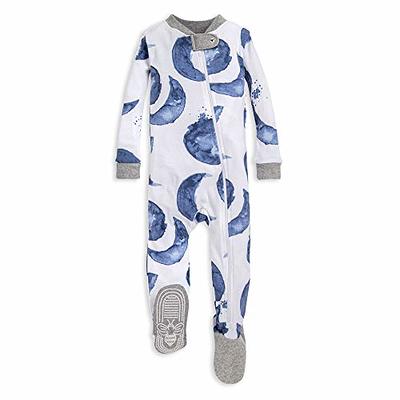 Burt's Bees Baby baby boys Pajamas, Zip-front Non-slip Footed Pjs, Organic  Cotton and Toddler Sleepers, Indigo Hello Moon, 24 Months US - Yahoo  Shopping