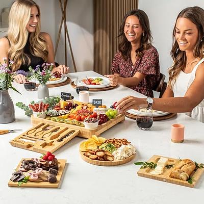 SMIRLY Charcuterie Boards Gift Set: Large Charcuterie Board Set