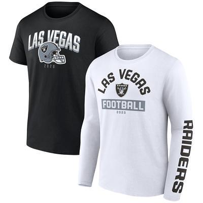 Las Vegas Raiders Nike Sideline Infograph Lock Up Performance Long Sleeve T- Shirt - White