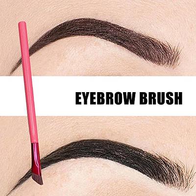 Bewudy 3 Pcs Concealer Brush Set, Angled Concealer Brushes for Under Eye,  Nose Contour Brush Professional Foundation Brush Buffing Stippling, Face