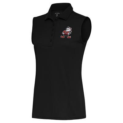 New York Giants Antigua Women's Sleeveless Tribute Polo - Royal