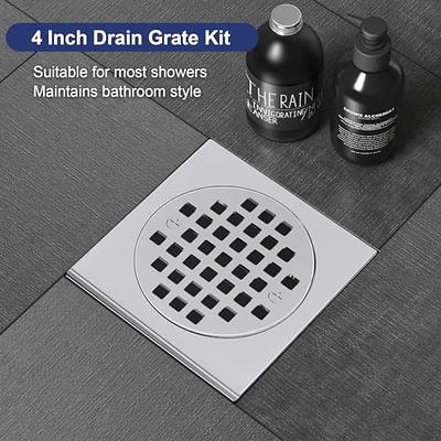 Square Shower Drain Cover, Replacement for Schluter-kerdi