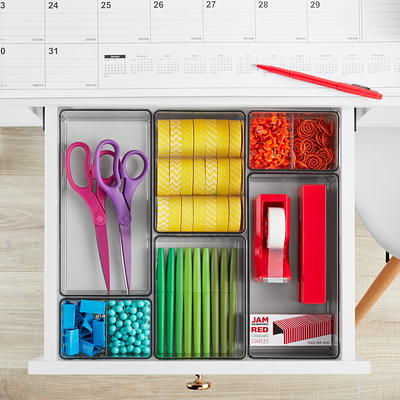 The Home Edit 6-Piece Clear Plastic Kitchen Drawer Edit Storage System