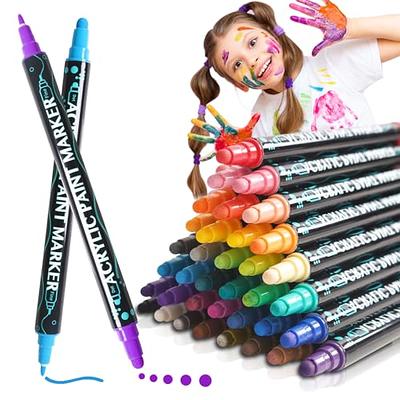 Waterproof Glitter Paint Markers (10-Pack) - Inspire Uplift