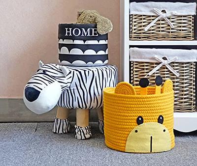 T&T Homewares Small Giraffe Baskets for Baby Diaper Organizer, Nursery  Storage Room Decor, Kids Room Organizer, Cat Dog Toy Storage - Yahoo  Shopping