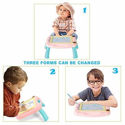 Matesy Toddler Toys for 1-2 Year Old Girls Gifts, Magnetic Drawing Board  for Kids Girls