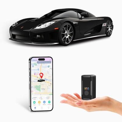 Tracki GPS Tracker for Vehicles, Car, Kids, Assets. Subscription Needed 4G  LTE GPS Tracking Device. Unlimited Distance, US & Worldwide. Small Portable