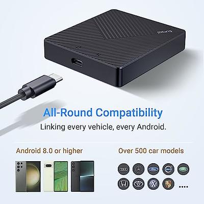 TUNAI AutoCast Wireless Android Auto Adapter for Android Phone, Android  Auto Dongle for Factory OEM Wired