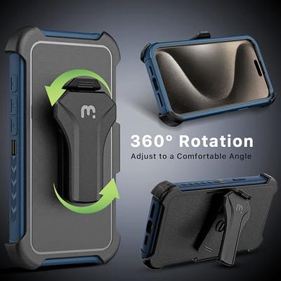 iPhone 15 Pro Max Waterproof Case with Belt Clip Holster