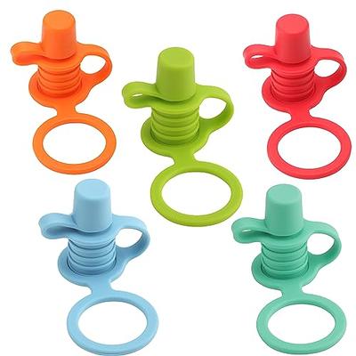  Silicone Bottle Top Spout, No Spill Water Bottle Top Spout  Adapter for Toddlers and Kids, BPA Free : Baby