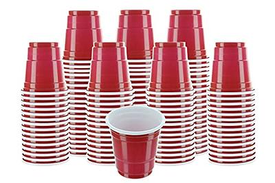 Disposable Shot Glasses - Mini Red Party Cups - 120 Count 2 Ounce - Plastic  Shot Cups - Jello Shots - Jager Bomb - Beer Pong - Perfect Size for Serving  Condiments, Snacks, Samples and Tastings - Yahoo Shopping