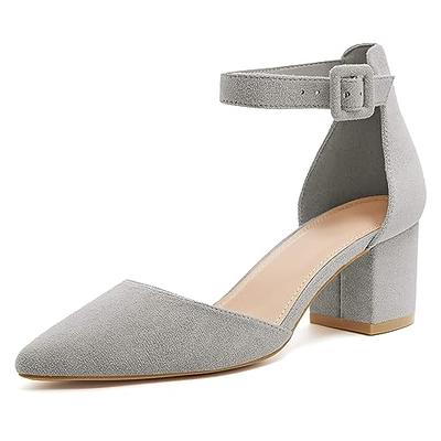 Ever New strappy low block heel in taupe | ASOS