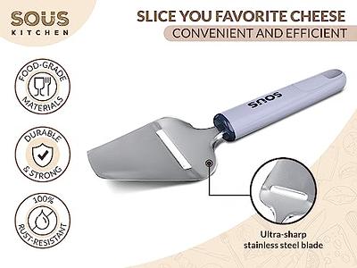  Cheese Slicer, Stainless Steel Cheese Cutter, Handheld