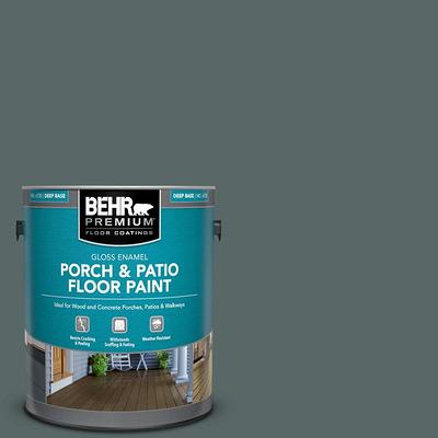 BEHR PREMIUM 1 gal. #N480-7 Midnight Blue Semi-Gloss Enamel