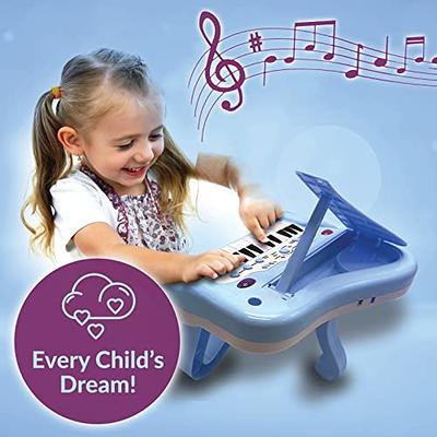 Toy Piano Piano Keyboard Toy For Girls Kids Birthday Gift Toys For 1 2 3 4  Years Old-- Multi-functional, With Microphone, Portable, Mini, 24 Keys