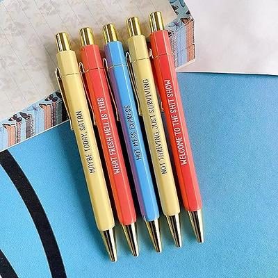 HLPHA 11PCS Funny Pens Set, Spoof Fun Ballpoint Pen Set, Premium novelty pens  Swear Word Daily Pen Set, offensive pens Funny DIY Office Gifts - Yahoo  Shopping