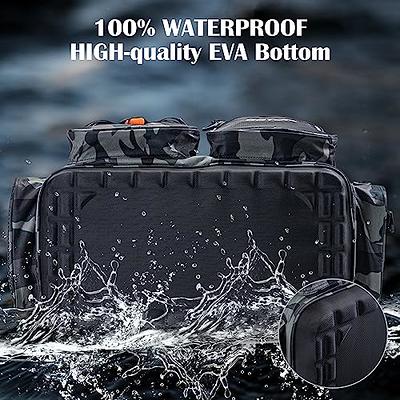 Goture Fishing Tackle Box, Fishing Tackle Storage Bag, Fishing Bait  Storage, Waterproof Tackle Storage Trays