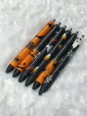 Personalized Epoxy Glitter Black Ink Pen Refillable - Yahoo Shopping