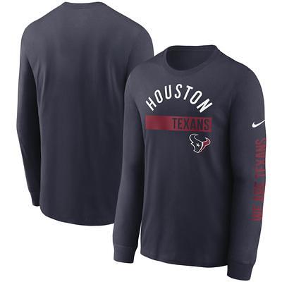 Men's Nike Navy Houston Texans Custom Game Jersey