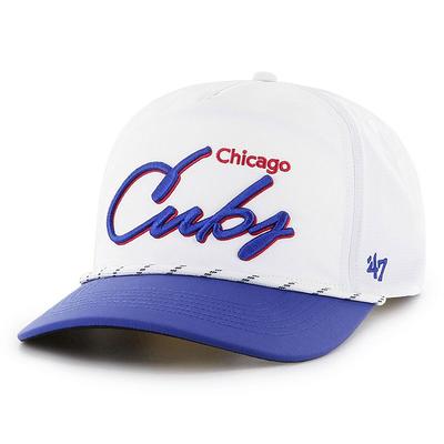 Men's '47 White Chicago Cubs Chamberlain Hitch Adjustable Hat