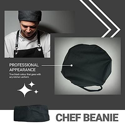 Chef Sac Chef Hat Beanie, Adjustable Strap Chef Cap