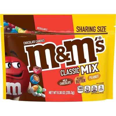 M&M'S Valentine's Peanut Chocolate Candy 11.4-Ounce Bag, Chocolate