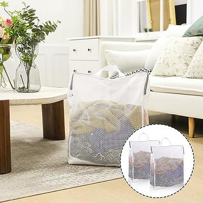 Mesh Laundry Bags for Delicates With Premium Zipper Travel Storage Organize  Bag Clothing Washing Bags for Laundry Mesh Grey 