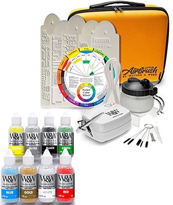 Watson & Webb Cake Airbrush Kit with Compressor, Gravity Feed Food Grade Air  Brush, 8 Colors. Cookie Airbrush Kit for Airbrushing Cupcakes, Cakes,  Cookies & Baking - Yahoo Shopping