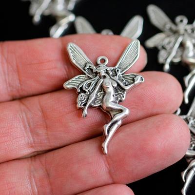 5 Fairy Charms Pendant, Charm, Antique Silver Charms, Earrings, Necklace  Making Supplies, Wholesale Zm06 As - Yahoo Shopping