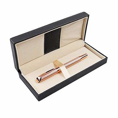 BEILUNER Ballpoint Pens, Stainless Steel with Chrome Trim, Silver Ballpoint  Writing Pens, Best Ball Pen Gift Set for Men & Women, Professional,  Executive, Office, Fancy Pens-Gift Box with Extra Refill,BEILUNER Ballpoint  Pens