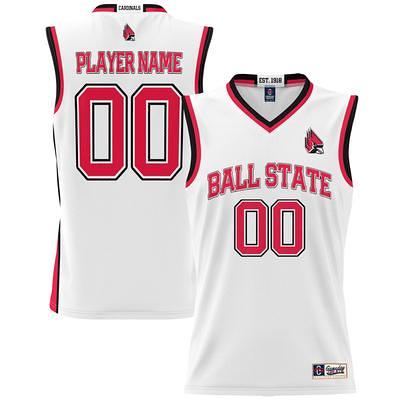 Youth ProSphere White Ball State Cardinals NIL Pick-A-Player Football Jersey