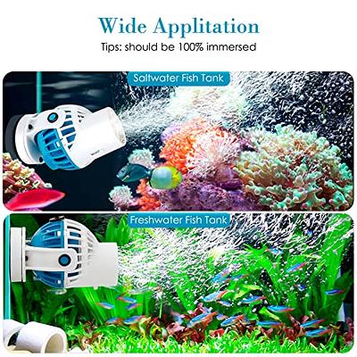 AQQA Wave Maker for Aquarium Circulation Pump, 792GPH Ultra-silent Aquarium  Powerhead with Strong Magnet Suction Base, 360° Rotating Aquarium Wavemaker  for 3-15 Gal Fish Tank - Yahoo Shopping